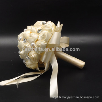 Romantique, vente, mariage, mariage, perle, artificiel, coloré, beau, mariage, bouquet